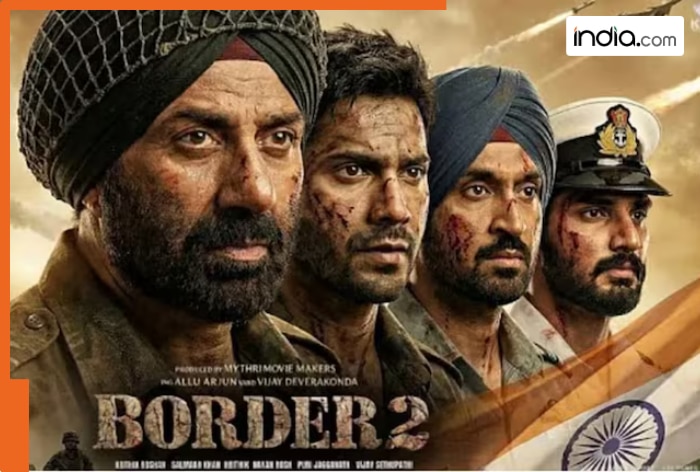 Border 2 box office collection day 9: Sunny Deol’s war drama beats War 2 and stays ahead of Mardaani 3, earns Rs...