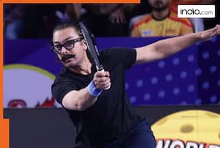 Aamir Khan slips at WPBL court, bounces back with a smile and steals the show – Watch