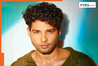 Siddhant Chaturvedi reveals he was rejected for ‘curly hair’, says the setback stayed with him: 'Went home and...'