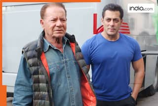 Salman Khan leaves Lilavati hospital worried as father Salim Khan battles medical emergency - Watch video
