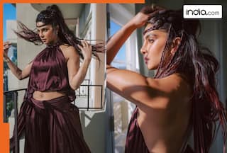 Priyanka Chopra turns The Bluff press tour into a fashion runway, serves wine-toned drama and pirate-core glam - See pics