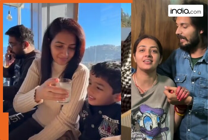 Vada Pav girl Chandrika Dixit spotted with husband and ‘mystery man’ in old clip; internet calls cheating row a scripted drama – Watch