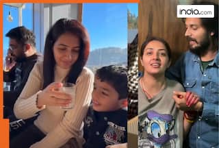 Vada Pav girl Chandrika Dixit spotted with husband and ‘mystery man’ in old clip; internet calls cheating row a scripted drama – Watch