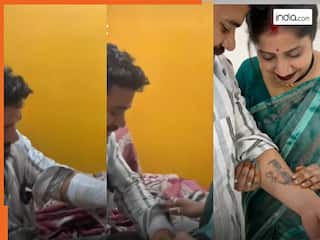 Pati Patni Ka Video: एनिवर्सरी पर पति ने दिया ऐसा गजब गिफ्ट, देखते ही रोने लगी पत्नी | देखें ये Viral Video