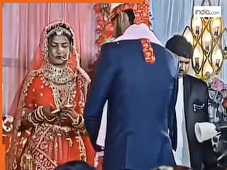 पहले दूल्हे की नजर उतारी फिर हवा में उड़ा दी नोटों की गड्डी, दुल्हन के अंदाज पर दिल हार गए मेहमान