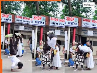 Stunt Ka Video: लड़कियों को स्टंट दिखाने पहुंचा था शख्स, मगर खुद की खिल्ली उड़वा बैठा | देखिए वीडियो