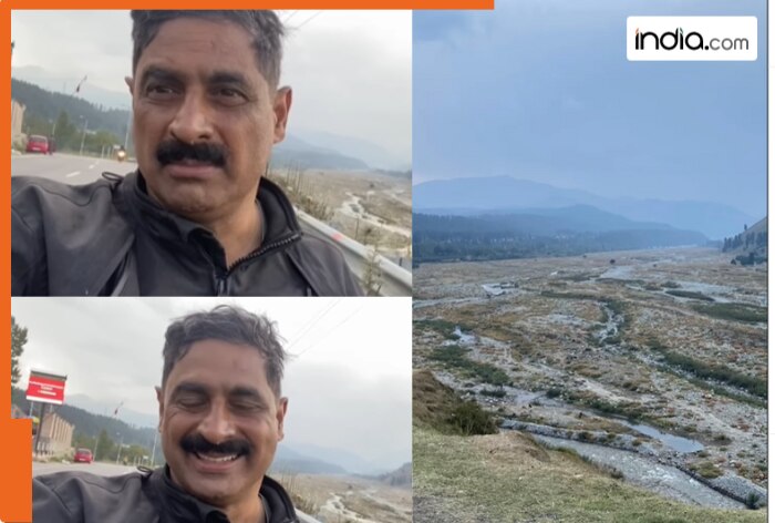 ‘No weapon, No protection’: Retired Indian army officer visits Shopian in J&K after years; lauds development | Watch viral video