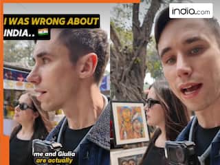 'हम गलत थे बहुत खूबसूरत है भारत', मुंबई घूमने आए विदेशी कपल का कैसे हुआ हृदय परिवर्तन | देखें VIDEO