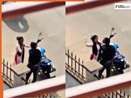 Premi Premika Ka Video: बीच सड़क पर मारपीट करने लगे प्रेमी-प्रेमिका, फिर जो दिखा हिल गया इंटरनेट | वायरल हुआ ये Video