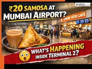 ₹20 samosa at Mumbai Airport? Flyers can’t believe what’s happening inside terminal 2