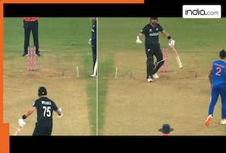 WATCH: Arshdeep Singh's massive FIGHT with Daryl Mitchell, NZ batter loses cool and…