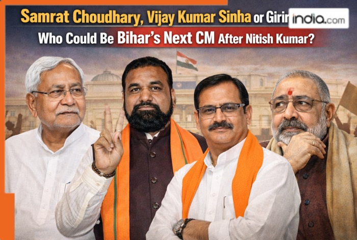 Samrat Choudhary, Vijay Kumar Sinha or Giriraj Singh: Who could be Bihar’s next CM after Nitish Kumar?