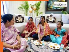 दुर्गा अष्टमी पर मुख्यमंत्री रेखा गुप्ता ने किया कन्या पूजन, बेटियों को बताया शक्ति और सौभाग्य का प्रतीक