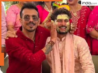 WATCH: Love between KulCha goes viral at Kuldeep Yadav’s mehendi as Yuzvendra Chahal…