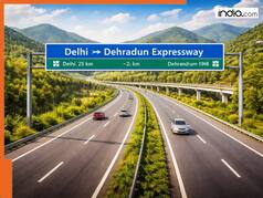 Delhi-Dehradun expressway almost ready! Trials underway, opening date expected in April