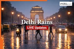 Delhi Rains Today: Yellow alert issued for Delhi, Noida, Ghaziabad, Gurugram, heavy traffic hits major roads