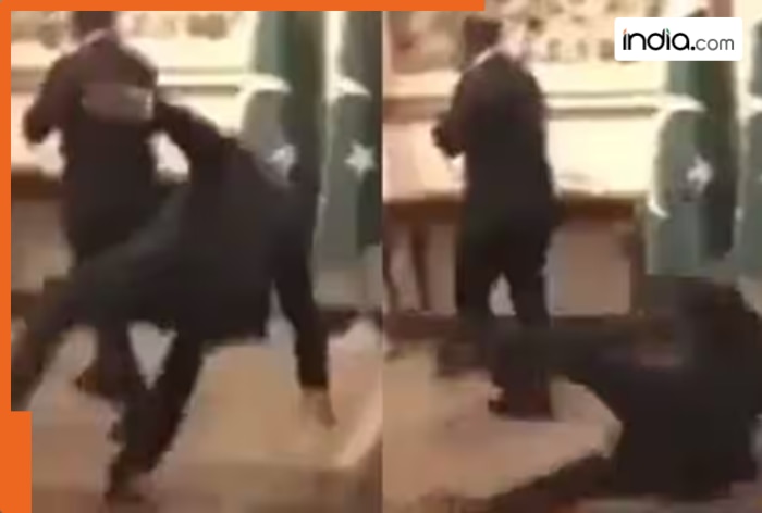 Global embarrassment for Pakistan: Watch FM Ishaq Dar slips during official event, video goes viral