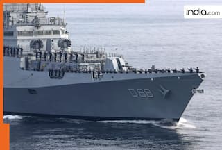 How powerful is INS Surat, the stealth warship India deployed in the Gulf of Oman, equipped with BrahMos and Akash