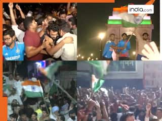 कश्मीर से कन्याकुमारी तक जश्न में डूबा देश, भारत के विश्व चैंपियन बनते ही यूं नाच गा रहे हैं फैंस