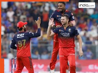 IPL 2026: डिफेंडिंग चैम्पियन RCB को लगेगा बड़ा झटका, धाकड़ तेज गेंदबाज का खेलना मुश्किल