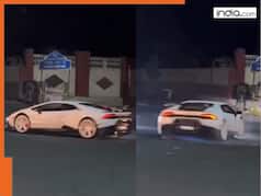 Lamborghini Huracan DRIFTS on Bengaluru’s road: What happened to driver after video goes viral on internet?