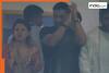 WATCH: MS Dhoni and Sakshi Dhoni cheer for India at Wankhede right after Arjun Tendulkar's wedding