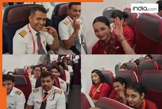 'Dil Dil Hindustan...': Air India crew heading back to India from Dubai; Watch video