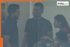 WATCH: Sakshi Dhoni compliments Rohit Sharma in front of MS Dhoni, video goes viral, says...