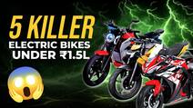 Top 5 Budget Electric Bikes You Can Buy Under ₹1.5 Lakh