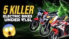 Top 5 Budget Electric Bikes You Can Buy Under ₹1.5 Lakh