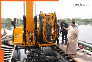 Big push to clean Yamuna: Delhi CM Rekha Gupta flags off special machines for Najafgarh drain
