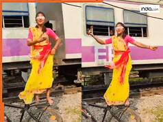 Girl Dance Video: रेलवे ट्रैक के पास लगाई साइकिल, फिर उसी पर चढ़कर डांस करने लगी लड़की | Viral हुआ ये वीडियो
