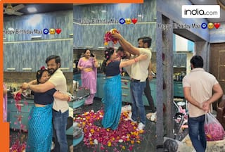 ‘Best moment’: Sons shower flower petals on mother to celebrate her birthday; internet adores the wholesome bond | Watch viral video