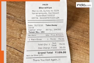 After Bengaluru’s Theo Cafe, Hyderabad’s restaurant imposes ‘Gas Charge’ on plain dosa order | Check viral post