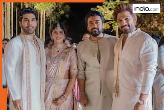 Allu Sirish marries Nayanika Reddy in grand Hyderabad wedding; Allu Arjun, Ram Charan and Revanth Reddy attend - See pics