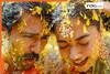 Vijay Deverakonda and Rashmika Mandanna Splash Colors and Flowers at Haldi Ceremony – See Pics