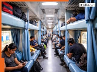 Passengers shocked after discovering THIS inside train AC coach - Video goes viral