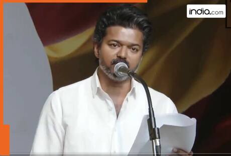 Rs 2,500 aid, gold for brides: Vijay unveils TVK’s women-centric poll promises