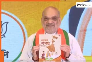 West Bengal Assembly Elections 2026: 'Zero tolerance towards infiltrators, DA to all govt employees...,' Amit Shah releases BJP's 'Sankalp Patra'