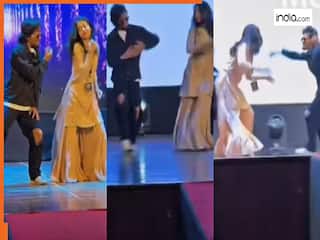 Dance Ka Video: लड़की संग डांस के लिए स्टेज पर कूद गया लड़का, फिर ऐसा धमाल मचाया सब उसे ही देखने लगे