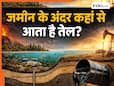 जमीन के अंदर आखिर कैसे बनता है तेल? क्रूड ऑयल बनने का प्रॉसेस दिमाग घूमा देगा आपका!