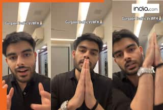 Corporate employee's rant on 'Gurgaon Traffic vs WFH' takes internet by storm; netizens react, 'Relatable' | Watch viral video
