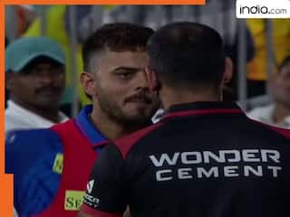 WATCH: Nitish Rana involved in HUGE fight with umpire during CSK vs DC IPL 2026 game, Tristan Stubbs had been...