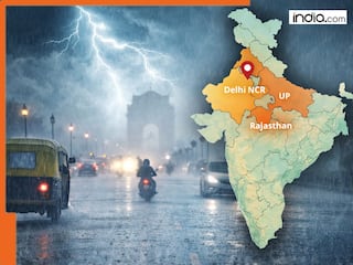 IMD Weather Update: Rain, thunderstorms and hailstorm alert in Delhi-NCR, UP and Rajasthan - Check full state-wise forecast