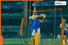 WATCH: MS Dhoni gets match-ready at Wankhede ahead of IPL 2026 Mumbai Indians face-off