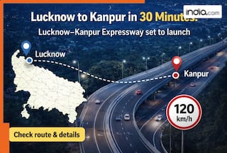 Lucknow to Kanpur in 30 minutes: Good news for Uttar Pradesh residents as Lucknow–Kanpur Expressway set to launch; check route details and top speed