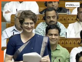 Video: चाणक्य का नाम लेकर प्रियंका गांधी ने कसा ऐसा तंज, अमित शाह की भी छूट गई हंसी