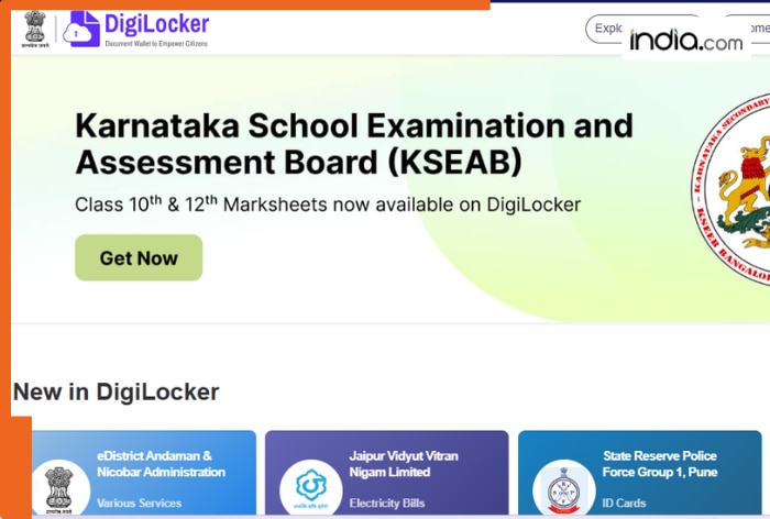 Karnataka SSLC Result 2026 download link active; How to check 10th marks via Digilocker