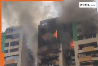 Ghaziabad fire: Massive fire breaks out at Green Avenue Society flat in Ghaziabad; several flats gutted
