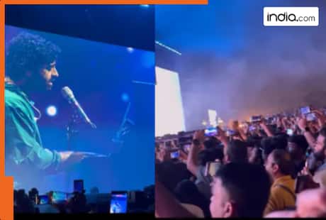 Indian company marks 50 years with Arijit Singh's special concert, viral video takes over internet- Watch